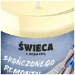 smieszny prezent upominek swieca zapachowa w szkle zapach skonczonego remontu