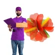 spinka hawajska aloha kwiaty czerwona godan