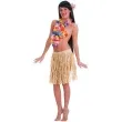 spodnica hawajska krotka bezowa carnival toys 45 cm