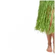 spodnica rafia hawajska zielony partydeco 77 cm