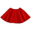 spodniczka czerwona tancereczka strech kraszek 33 cm