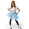 spodniczka tutu classic blekitna partydeco 25cm