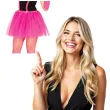 spodniczka tutu classic neon rozowe guirca 40 cm