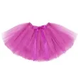 spodniczka tutu classic rozowy partydeco 25cm