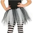 spodniczka tutu classic shine bialo czarna guirca 31 cm