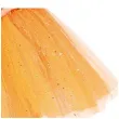 spodniczka tutu classic shine pomaranczowa guirca 31 cm