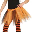 spodniczka tutu classic shine pomaranczowo czarna guirca 31 cm