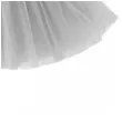 spodniczka tutu classic srebrny partypal 30 cm