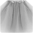 spodniczka tutu classic szary partypal 40 cm