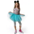 spodniczka tutu classic turkus partydeco 30 cm