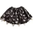 spodniczka tutu dziecieca na halloween czarno srebrna carnival toys