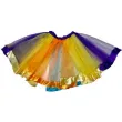 spodniczka tutu dziecieca teczowa kraszek 30 cm