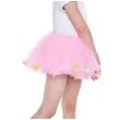 spodniczka tutu dziecieca w zolte kropki rozowa godan 23 cm