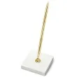 stojaczek z dlugopisem classic gold kremowy 16cm 1 szt