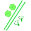 stojak do balonow classic sztyca zielony partypal 40 cm 2 szt
