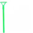 stojak do balonow classic sztyca zielony partypal 40 cm 2 szt