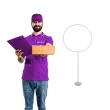 stojak do balonow kolo funny fashion 77 x 163 cm