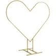 stojak na tlo serce zloty partydeco 2 m