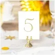 stojak na winietki deluxe zloty partydeco 4 cm