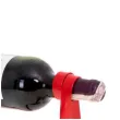 stojak na wino wstazka czerwony gadgetmaster