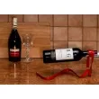 stojak na wino wstazka czerwony gadgetmaster