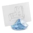 stojak na wizytowki diament blekitny 40 mm 10 szt