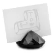 stojak na wizytowki diament czarny 40 mm 10 szt