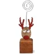 stojak na wizytowki renifer brazowy guirca 14 cm