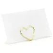 stojak na wizytowki serca zlote partydeco 2 5 cm 10 szt