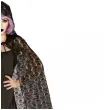 stroj damski na halloween i karnawal peleryna z kapturem wampirzyca czarownica rozm m