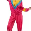 stroj damski na karnawal gimnastyczka ortalionowy dres retro lata 80 godan rozm m