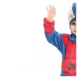 stroj dla chlopca na karnawal kombinezon superbohatera spiderman rozm 92 104