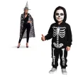 stroj dla doroslych czarownica peleryna i kapelusz srebrny carnival toys