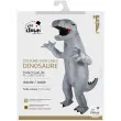 stroj dla doroslych dinozaur t rex szary nadmuchiwany ptitclown