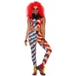 stroj dla doroslych kobieta klaun psychopata wielokolorowy smiffys rozm m