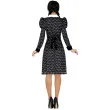 stroj dla doroslych wednesday addams sukienka czaszki czarny guirca rozm s