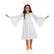 stroj dla dzieci aniolek w szacie bialy partytino 5 6 lat 110 116 cm