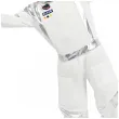 stroj dla dzieci astronauta bialy partydeco rozm 116 128 cm