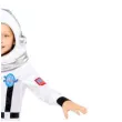 stroj dla dzieci astronauta z helmem bialy amscan rozm 140 152 cm