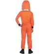 stroj dla dzieci astronauta z helmem pomaranczowy amscan rozm 128 140 cm