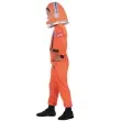 stroj dla dzieci astronauta z helmem pomaranczowy amscan rozm 140 152 cm