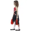 stroj dla dzieci cheerleaderka zombie smiffys rozm 146 158 cm