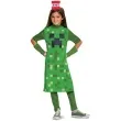 stroj dla dzieci creeper girl minecraft disguise costumes 7 8 lat