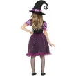 stroj dla dzieci czarownica zakrecony kapelusz guirca rozm 110 116 cm