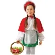 stroj dla dzieci czerwony kapturek kraszek rozm 134 140 cm