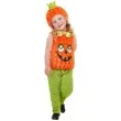 stroj dla dzieci dyniowa dziewczynka pomaranczowo zielony smiffys 3 4 lata