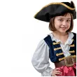 stroj dla dzieci elegancka piratka zestaw kapitana na karnawal godan rozm 92 104