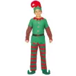 stroj dla dzieci elf w paski guirca 146 152 cm