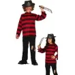stroj dla dzieci freddy krueger czarno czerwony guirca 10 12 lat