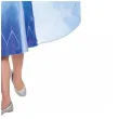 stroj dla dzieci frozen elsa sukienka blekitny disguise 92 98